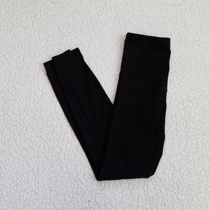 Hue Leggings Women's Small Black Tummy Control